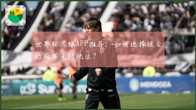 世界杯买球APP推荐：如何选择适合的冠军竞猜玩法？