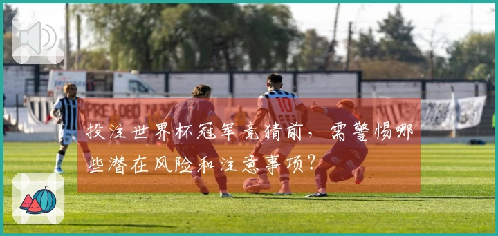 投注世界杯冠军竞猜前，需警惕哪些潜在风险和注意事项？